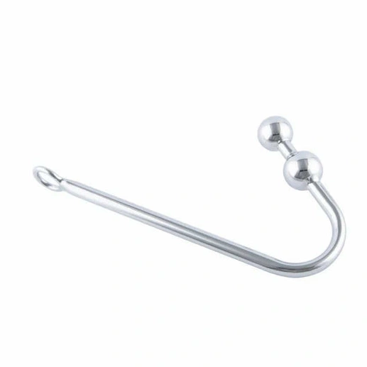 Steel Anal Stainless Two 4417 Pleasurable Balls Hook 0920
